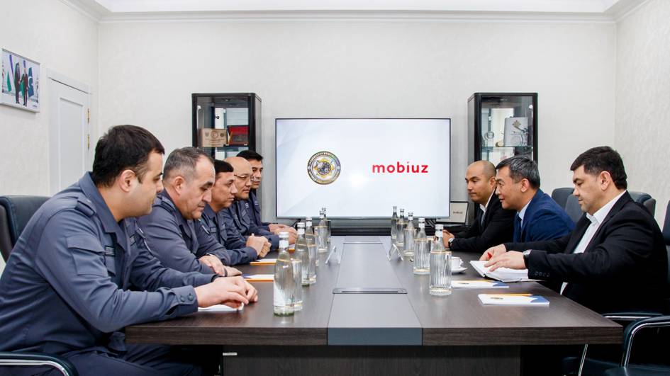 Mobiuz ва ИИВ Қўриқлаш департаменти рақамли мобил хизматларни ишга туширмоқда
